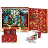 Calendrier de l'Avent Puzzle Jigsaw Crèche 1000 Pièces